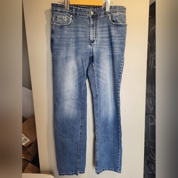 Calvin Klein Men's Blue Jeans, Size 34 X 32 - Picture 2 of 7